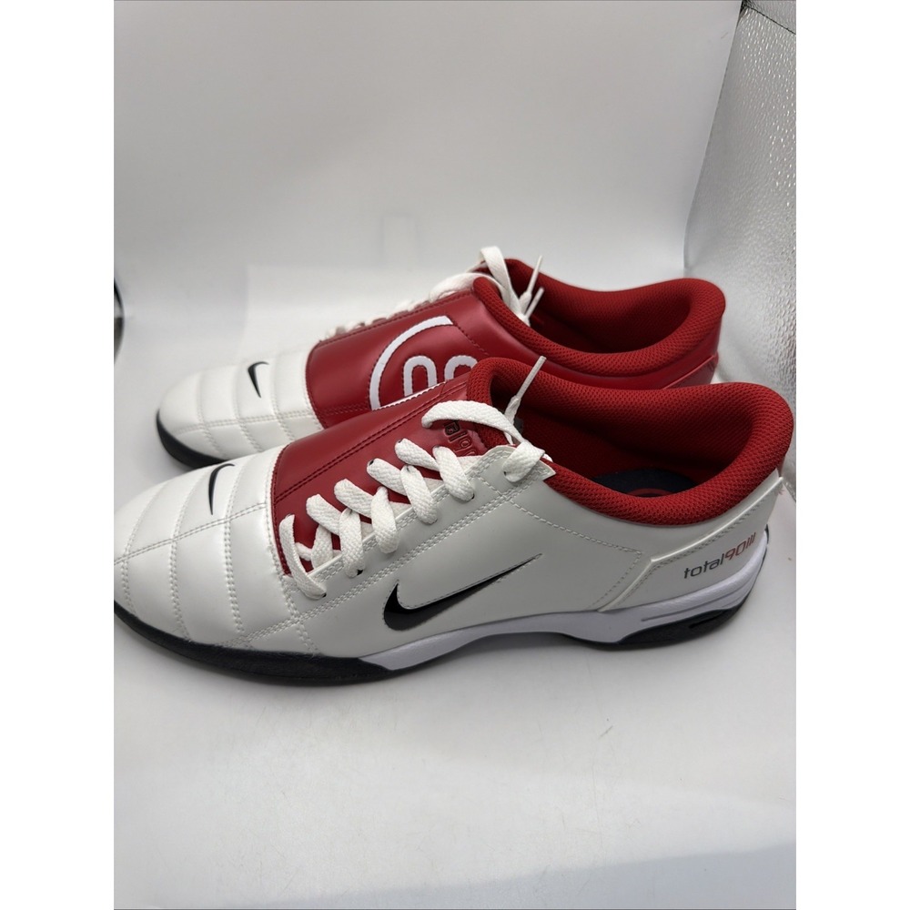 Nike Total 90 3 SP White/Black-Gym Red Men's Size 11, Women's 12.5. New